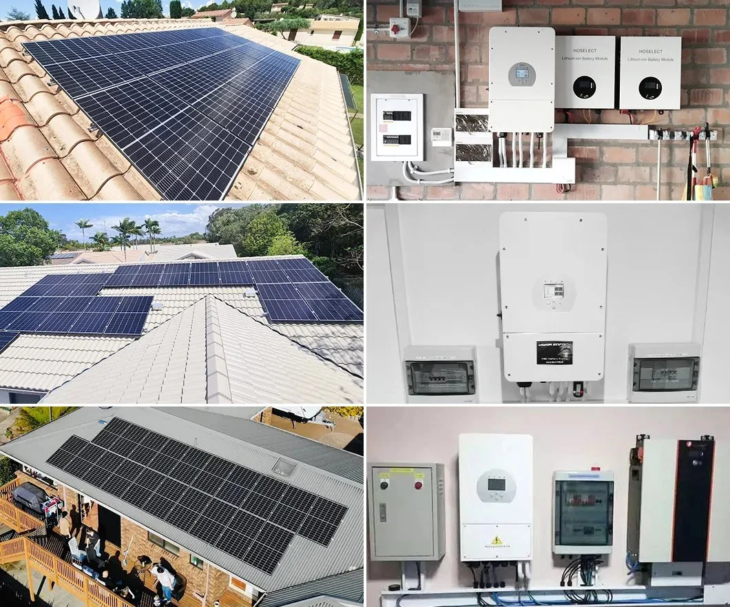 Solar Power Generator Energy System Complete Kit off Grid Solar Energy System 5000W 5kw 10kw Commercial 10 Years Warranty