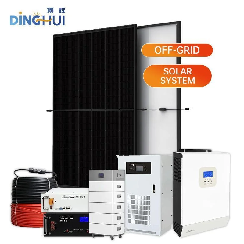 25kw 30 Kw 10MW Complete off Grid Converter Power Bank Solar System Power Plant Lithium Battery for Houses