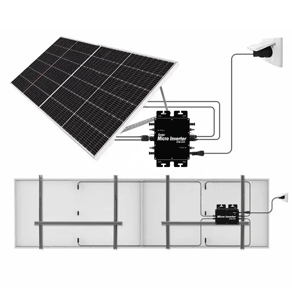 Microinverter 2000W 2400W 2800W Waterproof Solar Inverter 12 Years Manufacturer IP68 Micro Inverter Power