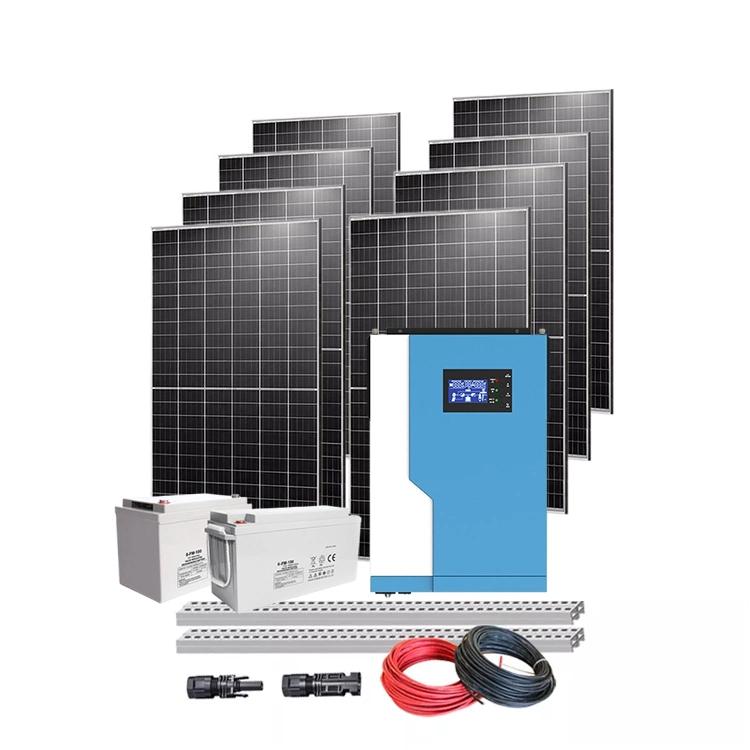 Intelligent Type 4 Kw 500 Watts Solar off-Grid System Portable Power Station for Roof