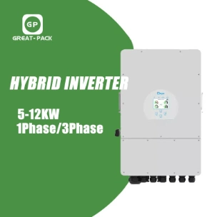 Gp 5kVA 10kVA 12kVA Hybrid Solar Energy System with Wooden Box Package