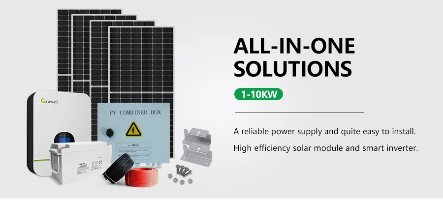 off Grid 3kw 5kw 6kw 8kw 10kw Solar Complete Offgrid Solar System Home Power Kit