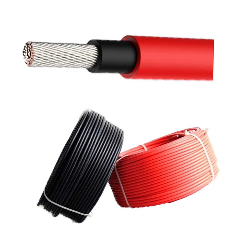 TUV Approved H1z2z2-K PV1-F Solar System Photovoltaic Tinned Copper Solar Cable