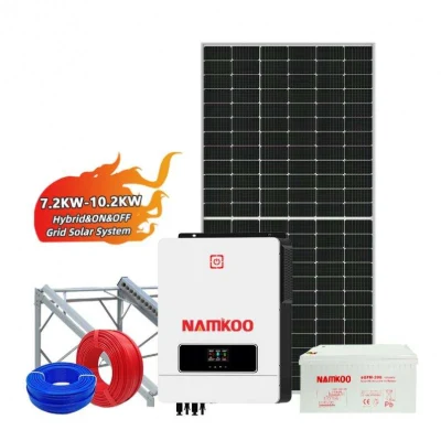 Miglior prezzo sistema di energia solare Off Grid Full Set Hybird Sistema solare per la casa