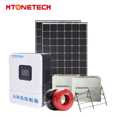 Htonetech 25 kW sistema di energia solare fuori rete fornitori Cina Sistema di energia solare ibrido a prezzo competitivo da 5kw e 253 kW con 200 W. Pannello solare pieghevole