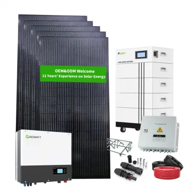 Best seller in Europa 10kw energia stoccaggio celle fotovoltaiche Modulo pannello solare sistema Home Inverter alimentazione