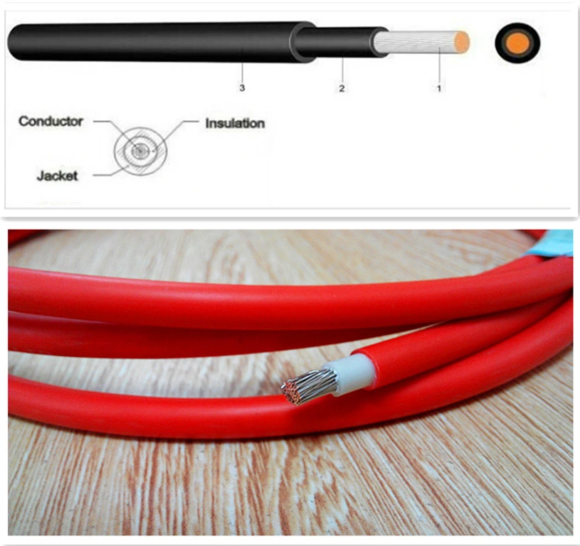 TUV UL Approved Photovoltaic Electric PVC Wire Cable