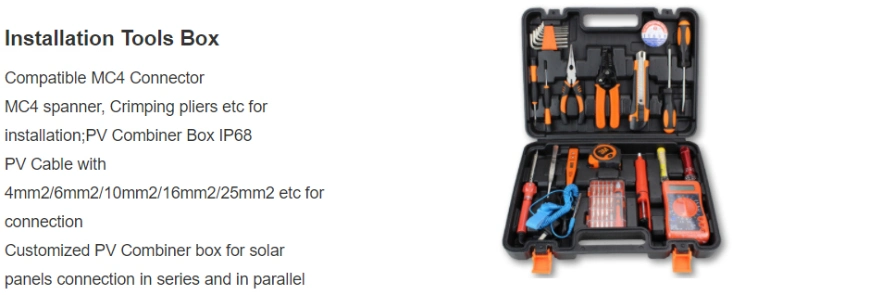 30kwh 50kwh 100kwh Hybrid Solar System Battery Solution