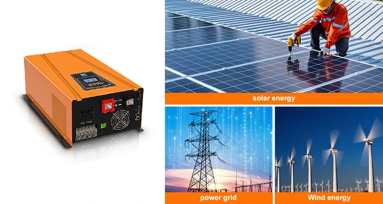 6000W DC to AC Toroidale Offgrid Pure Sine Wave Solar Inverter