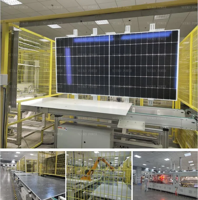 Nuuko 565W 570W 575W 580W Hjt Topcon N Typemono PV Solar Panel with CE/TUV/ISO Certificates