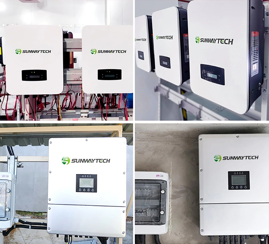 Hot Sale 3kw 5kw 6kw Hybrid Grid Tied Solar Energy Storage Inverter with Competitive Price