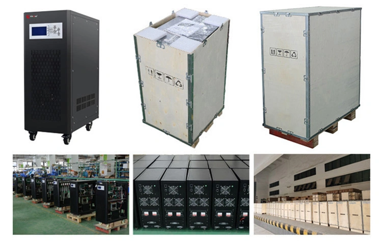 Industrial 12kw 10kVA 15kVA 20kVA 30kw 10kw 50kw 15kw 30kVA 100kw 250kw UPS Three 3 Phase off Grid Hybrid Solar Inverter Price