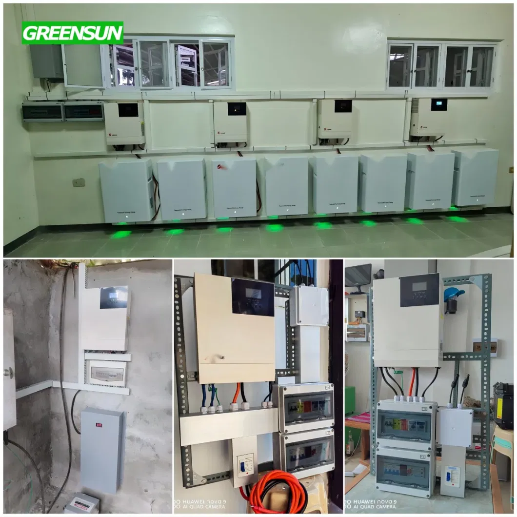 Factory Best Quality 3kw 5kw 8kw 10kw off Grid Hybrid Inverter 24V 48V Single Phase Solar Inverter