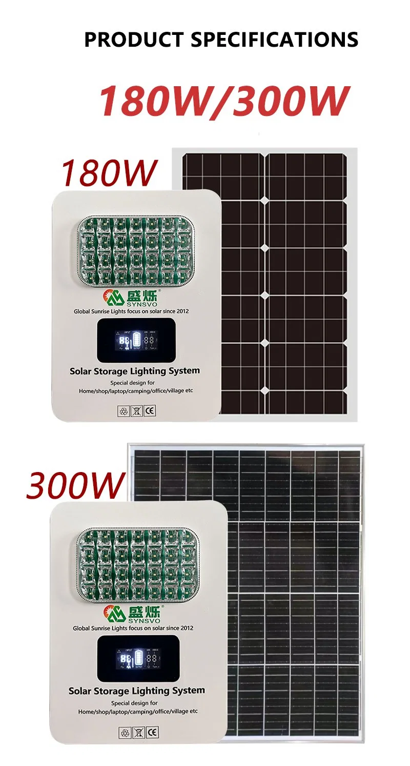 Monocrystalline Portable Solar Generators with 1 Year Warranty 300W/500W/1000W