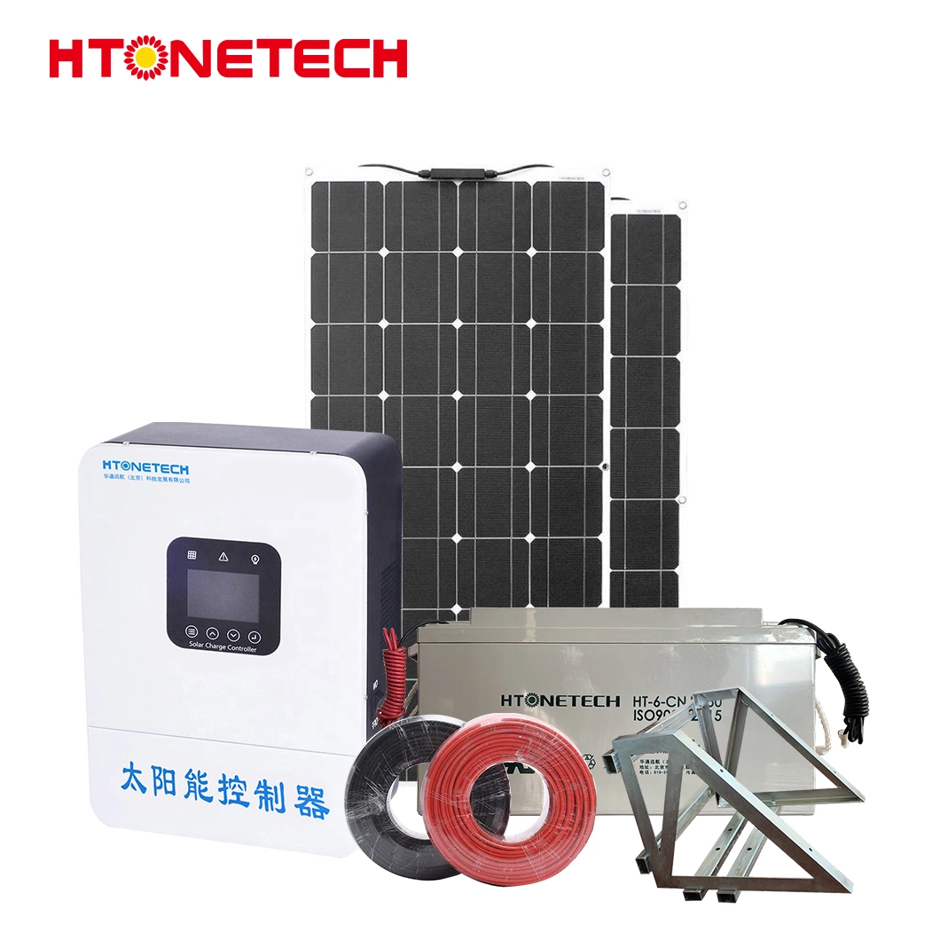 Htonetech 3kw off Grid Solar System Complete Kit Wholesalers China 5kw 308kw 30 Kw Solar Energy System with Ultra Thin Solar Panel