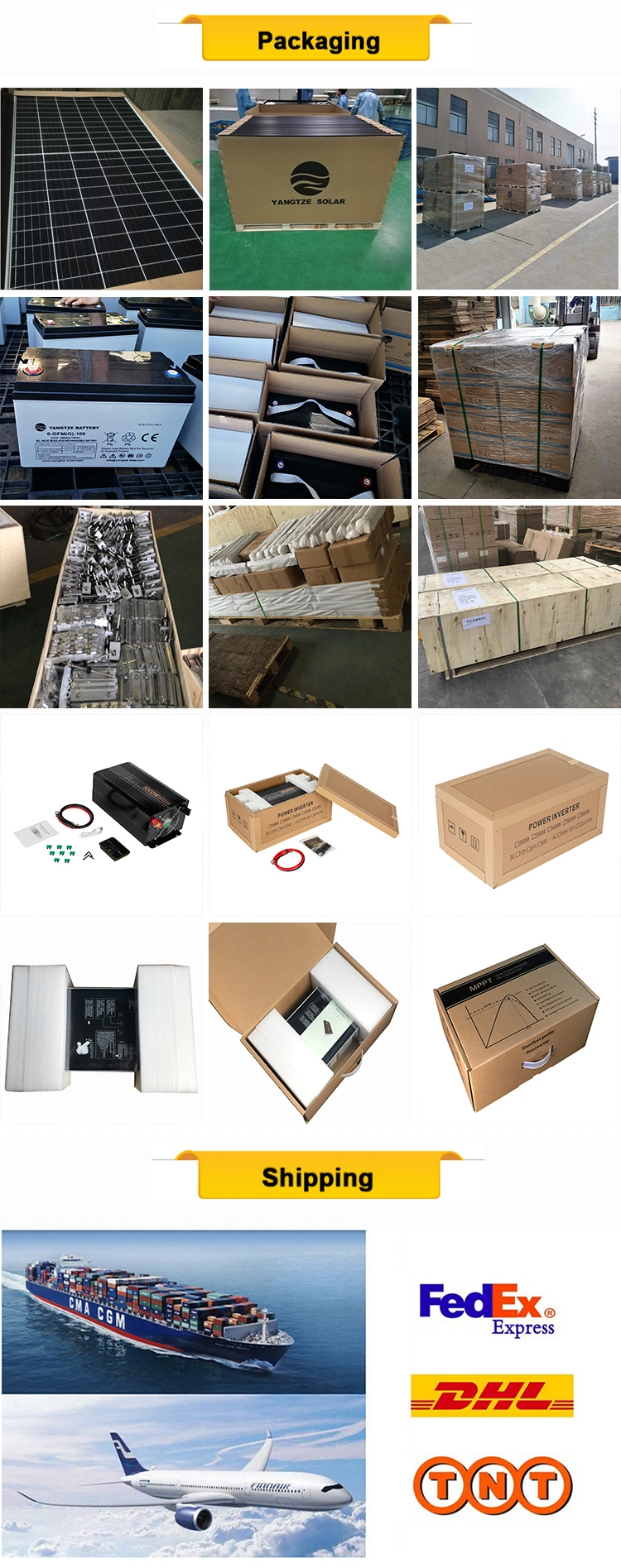 Best Selling 6kw off Grid Solar Power Systems Made in China