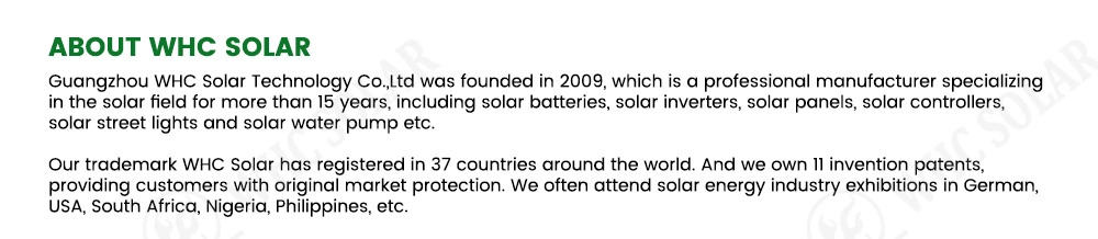 Whc My Solar 4kw 10kw off Grid Solar Panel Energy Power System for Home Use