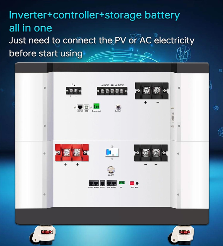 All in One Home Energy Storage Battery Backup System with or Without Solar