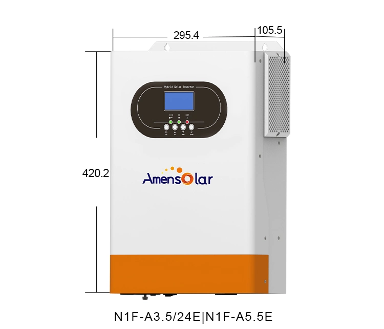 Amensolar Factory OEM 5kw 230V High Frequency 5kv off Grid Solar System