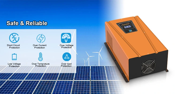 6000W DC to AC Toroidale Offgrid Pure Sine Wave Solar Inverter