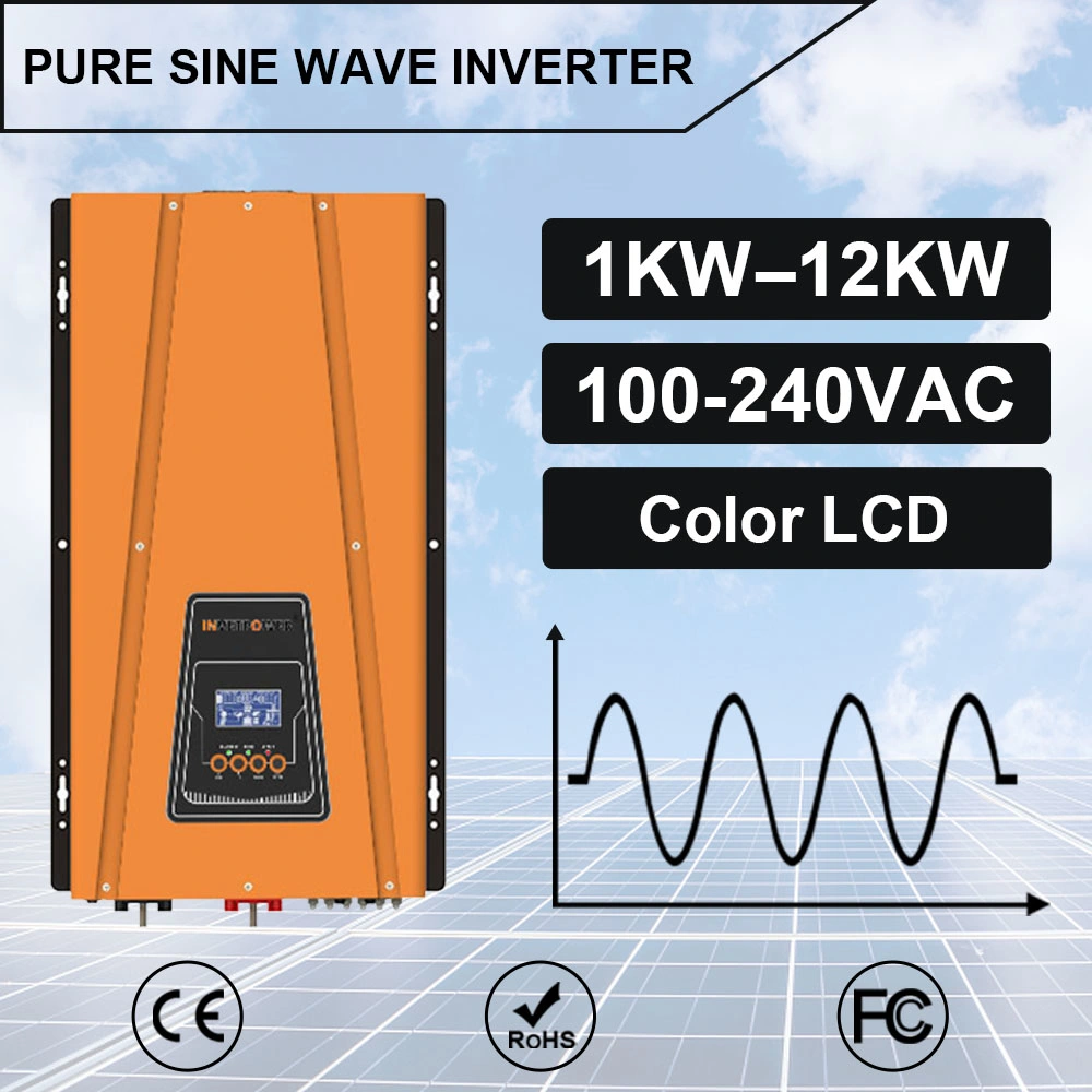 6000W DC to AC Toroidale Offgrid Pure Sine Wave Solar Inverter