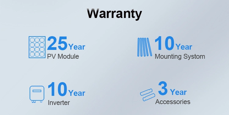 Easy Installation 1000watt 3 Kw 5kw 10kw 20kw Portable Generator Kit off Grid Hybrid Solar Panel Power Energy System for Home