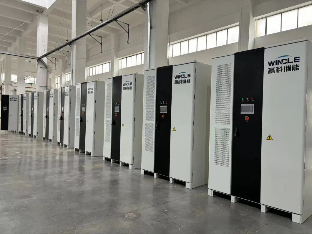 All in One 96kwh Liquid Cooling Energy Storage System Cabinet Connect with Diesel Generator