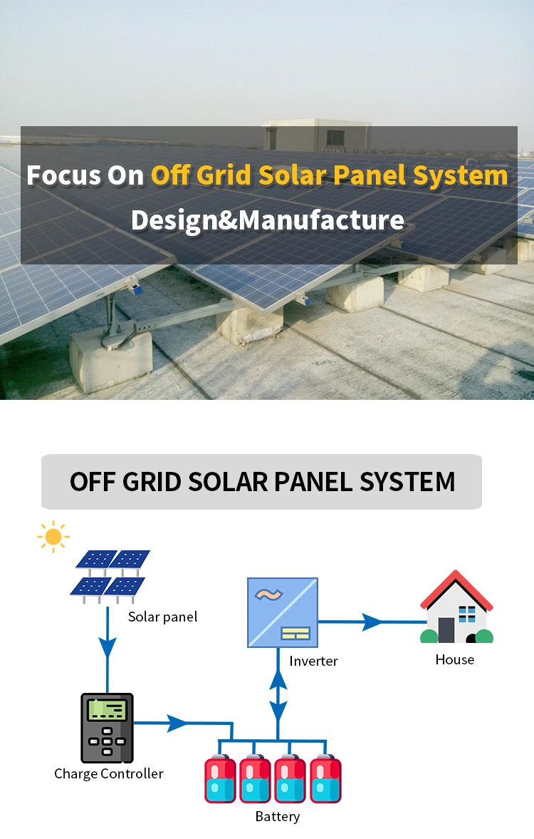 3kw off Grid Wholesale Home Solar Power Energy PV Panel System