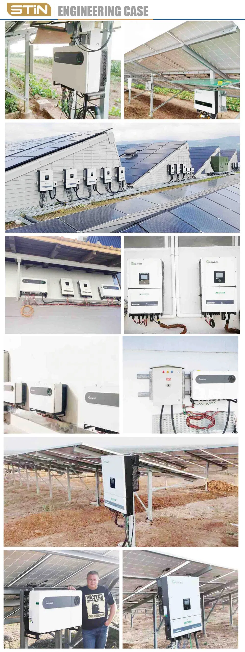 Grid Tie Inverter on Grid Solar Kit 30 Kw Energy Power Solar Panel System