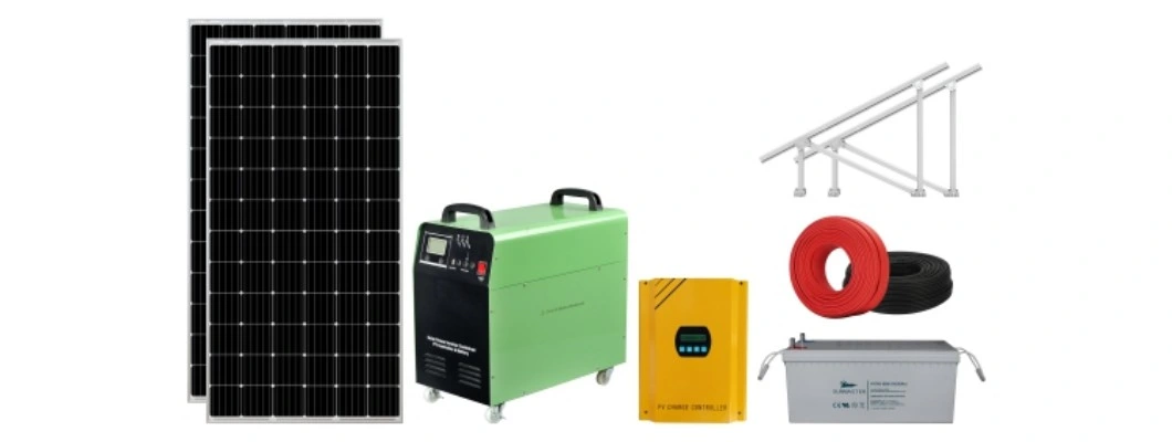 5 Kw 50 AMP Appliances Generators Armoire Available Home Solar Energy Systems for Powering Battery Backup