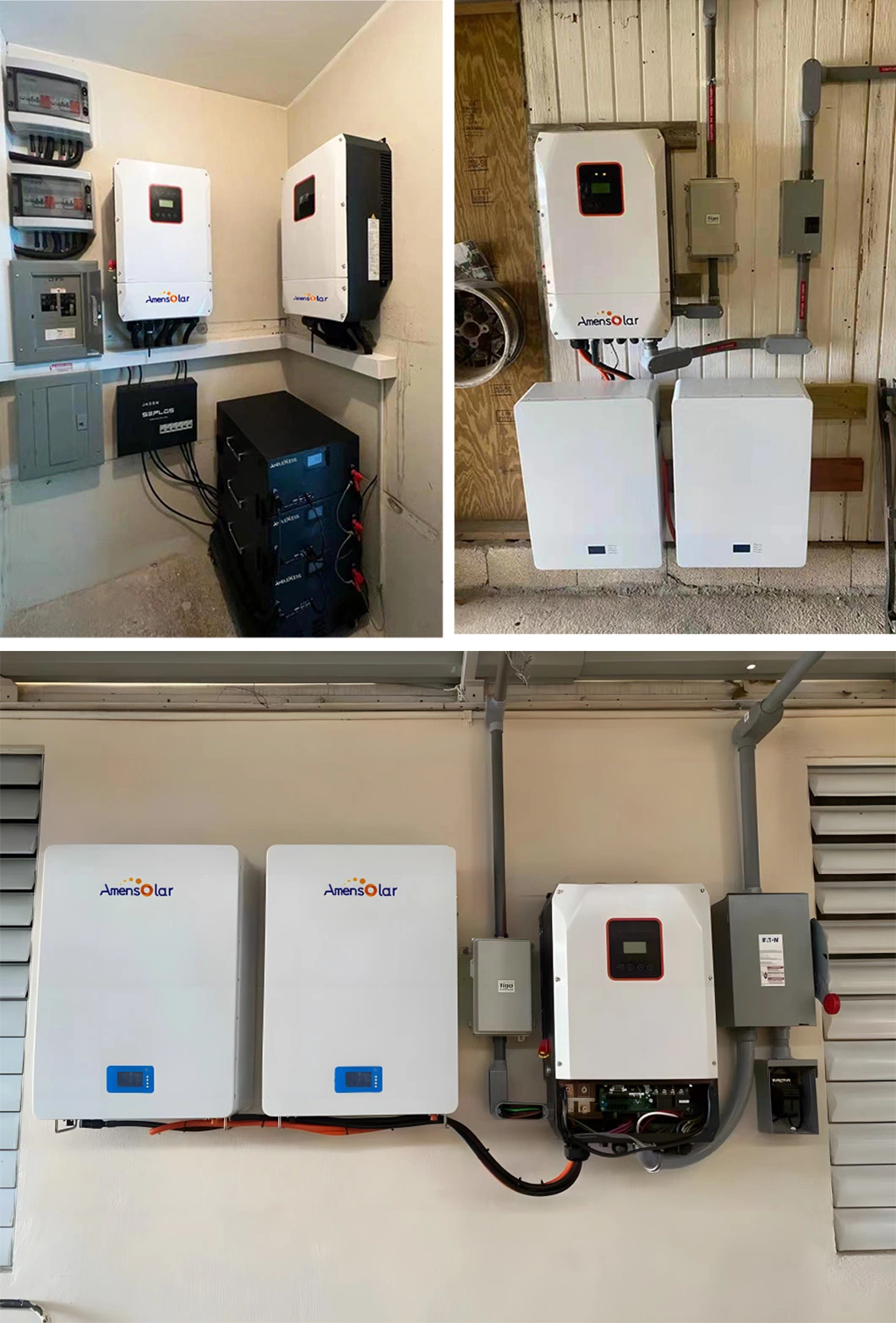 Amensolar Can Be Customized High Quality 5kw 6kw 3kw Residential 3kv MPPT Hybrid Inverter Solar