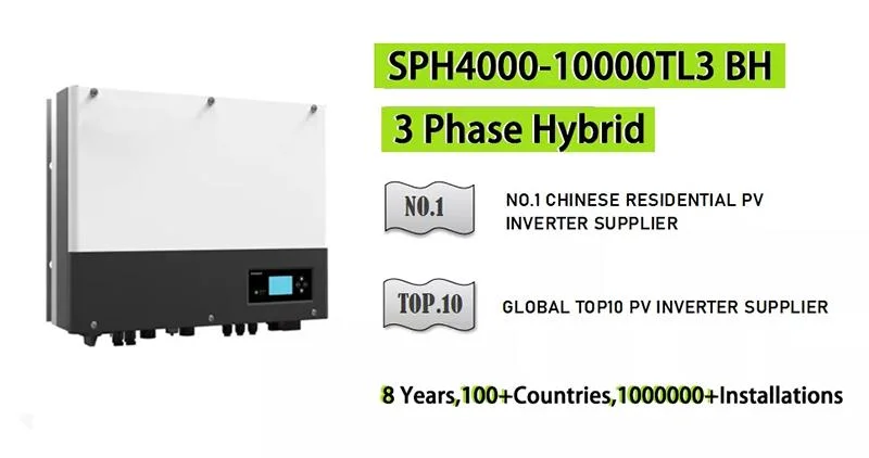 Factory Price Growatt 5kw 6kw 8kw 10kw Growatt Hybrid Inverter on/off Grid Inverter Solar Three Phase Hybrid Solar Inverter