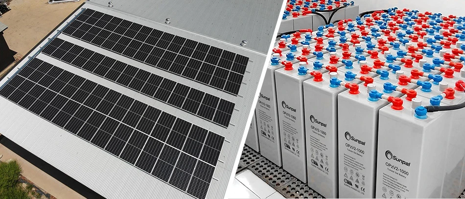 Sunpal 10 15 20 25 30 50 60 80 100 120 Kw kVA 380V 3 Phase Solar System off Grid with Storage Battery