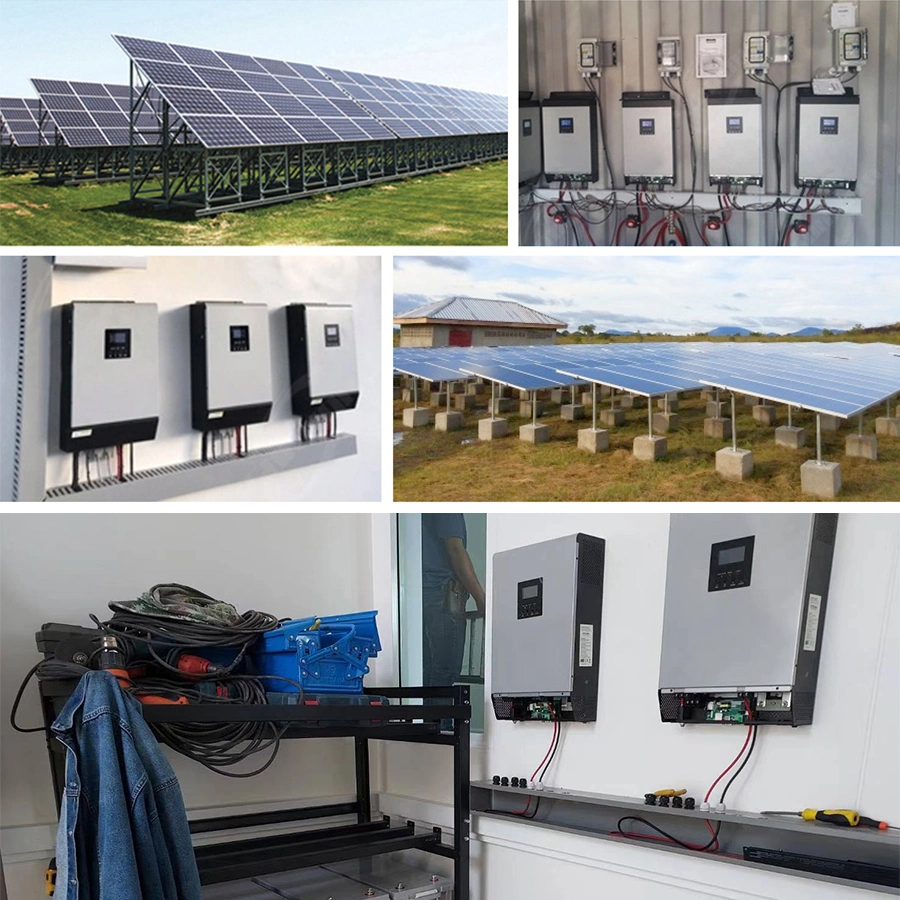 5 Kw off Grid Solar Energy System Plant Solar Power 24V Portable Generator Solar for Home Use