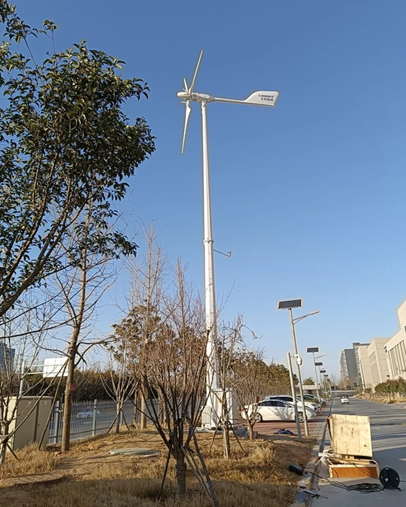 10 Kw Wind Generator Fan Distribute Grid-Connected System