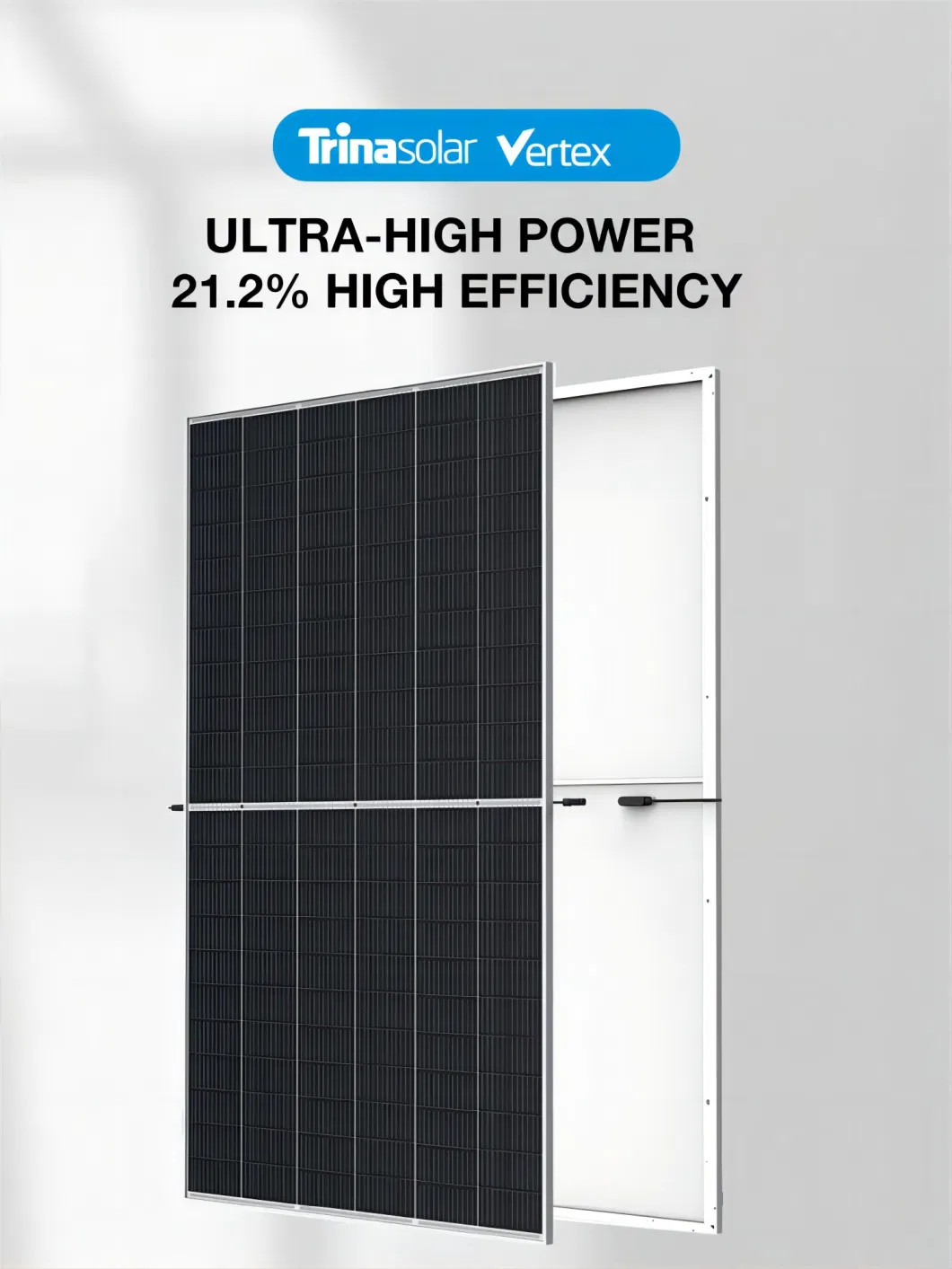 Trina Solar Vertex S PV Mono 640W 650W 655W 660W 132 Half Cells Solar Panel Solar Energy Panels