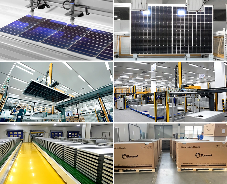 Commercial Full Solar Panel 20 40 80 100 Kw kVA Hybrid Solar Power System with Competitive Price