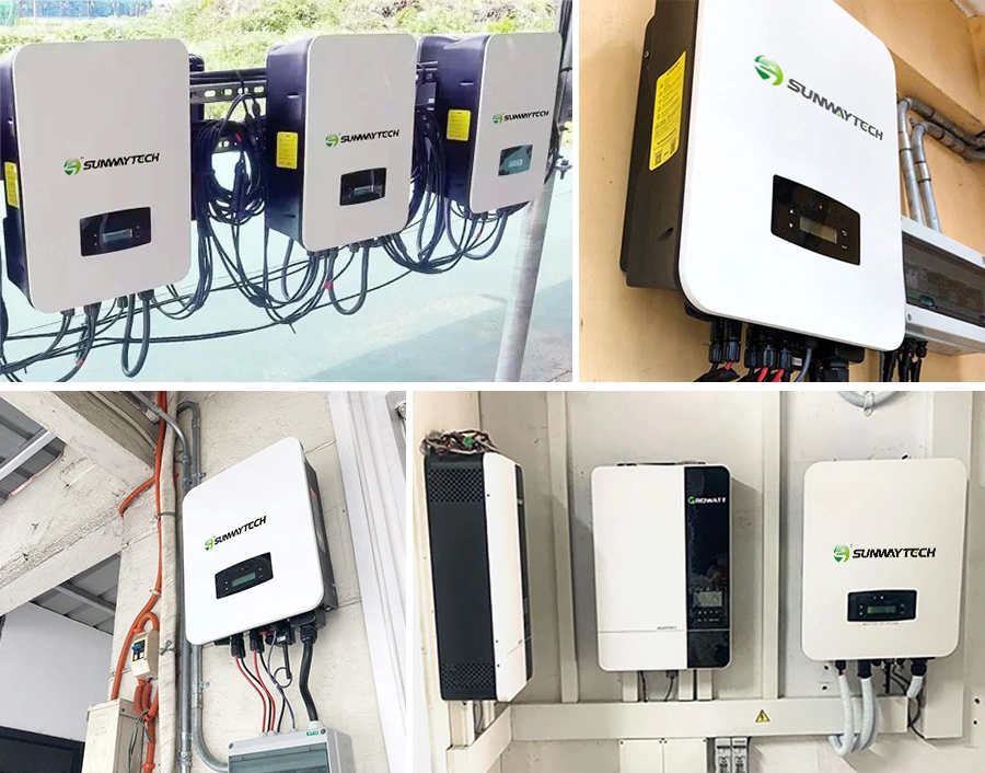 Sunway on Grid Inverter 10kw 15kw 20kw 25kw Manufacturer Price 3 Phase Inverters Solar Panel Power Systems for Home