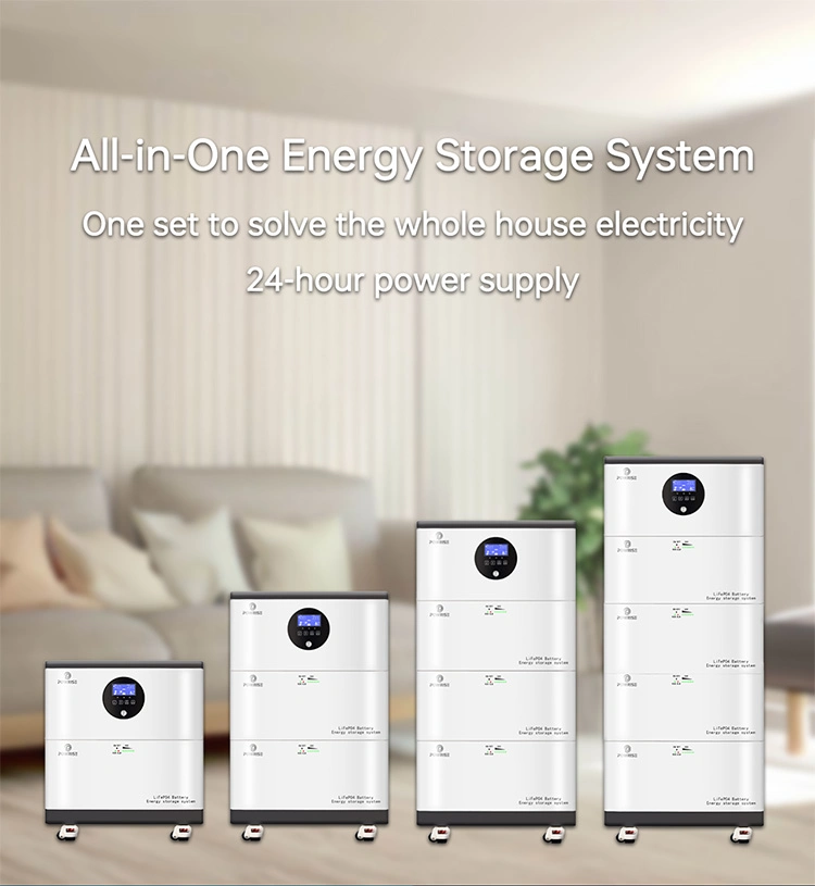 All in One Home Energy Storage Battery Backup System with or Without Solar
