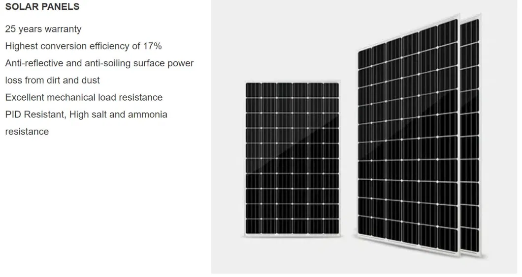 Complete 1kw 2kw 3kw 4kw 5kw Home Ground Solar Power System Kit / Panel Solar / off Grid Solar Power System 5kw