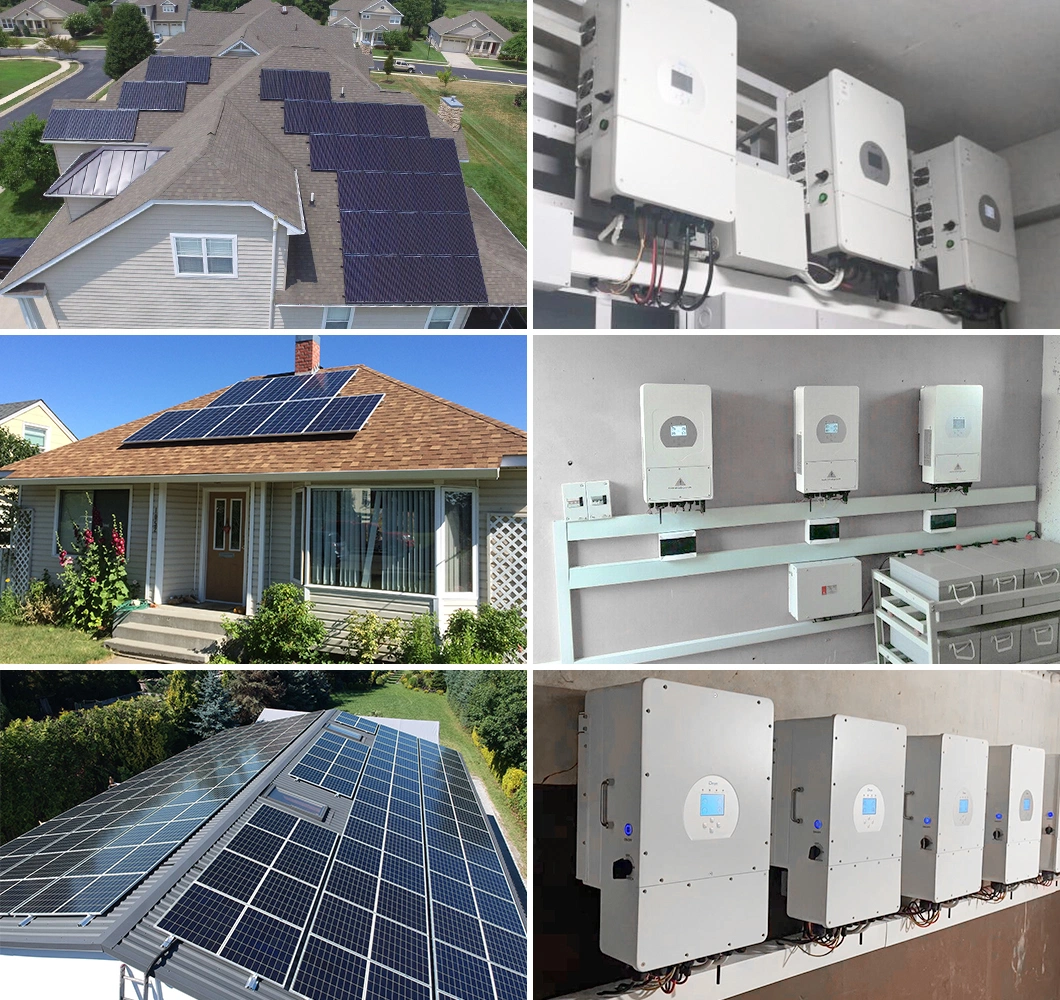 Complete Hybrid System 5kw 8kw 10kw Hybrid Solar Energy System