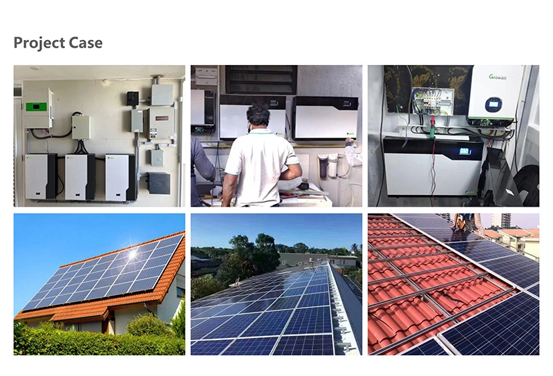 Photovoltaic Cells Panels Power Energy Storage System Solar Kit 5 Kw