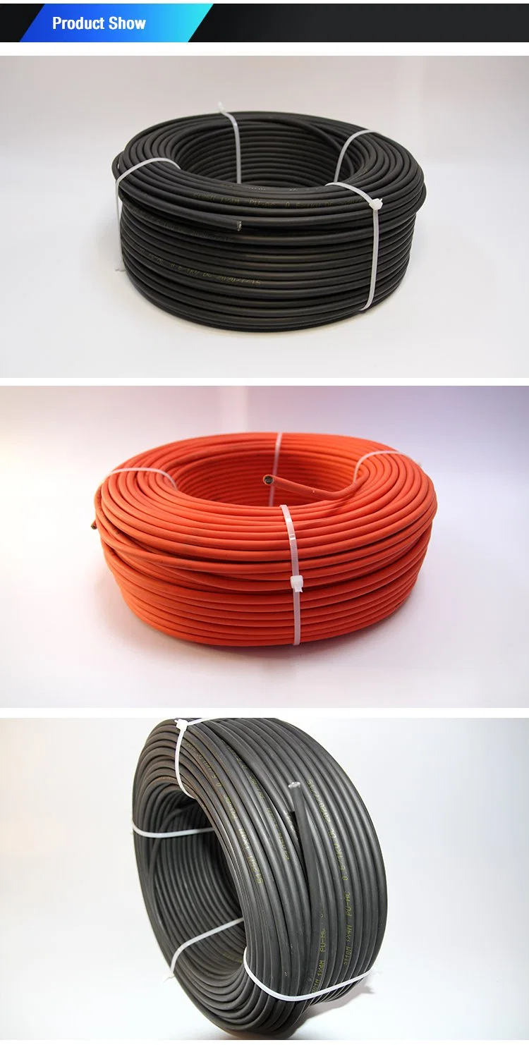 PNG Solar Cable 4mm 6mm Can Be Used in Harsh Environmental Conditions Photovoltaic DC Cable