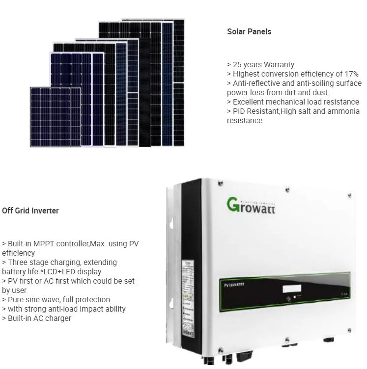 Hot Sales 5kw Solar Power Solution with Jinko Solar Panel Factory Price