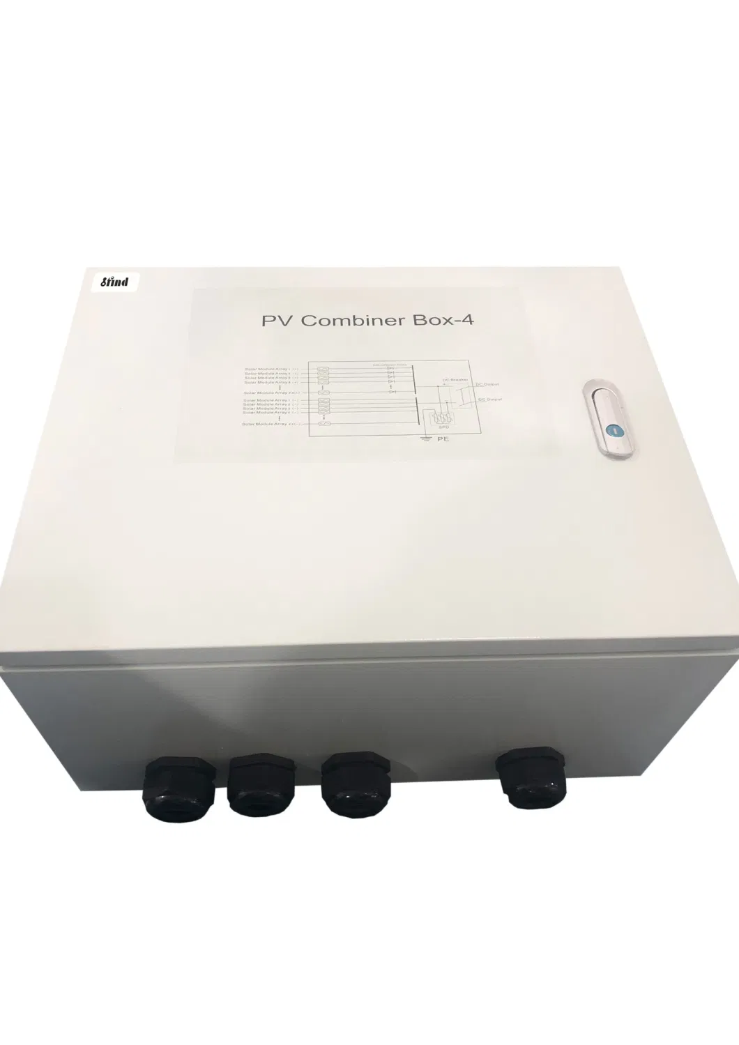 PV Smart Combiner Box 16 Input Lighting Surge Protection Use for Monitor Solar Junction Box