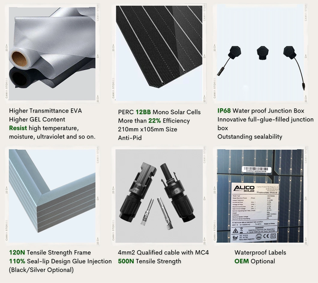 Home Solar Kit 5kw 10kw 15kw 100kw Solar Panels System Complete 100kw 1MW Solar Energy System for Commercial Use