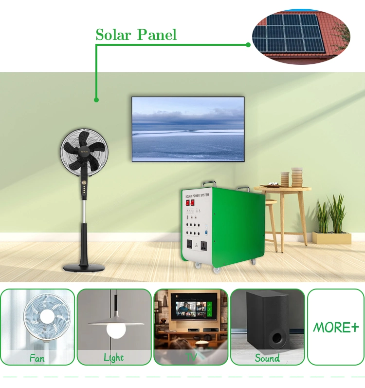 Factory Price 300W 500W 1000W off-Grid Solar Energy System for Wholesaler Dealer