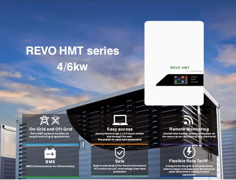 Supporting Wi-Fi and Bluetooth on- Grid and off -Grid 4kw Hybrid Inverter Solar Power System