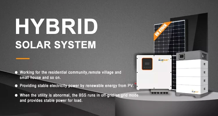 Customized Complete Home Solar Energy System Solution 5kw 6kw 7kw Hybrid Solar Panel Power System Kit Price