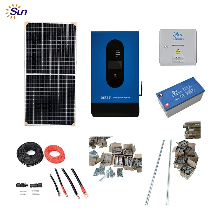 off Grid Solar Power System 3kw 5kw Home Solar Panel Inverter Kit 10kw 10 Kw Solar System Price